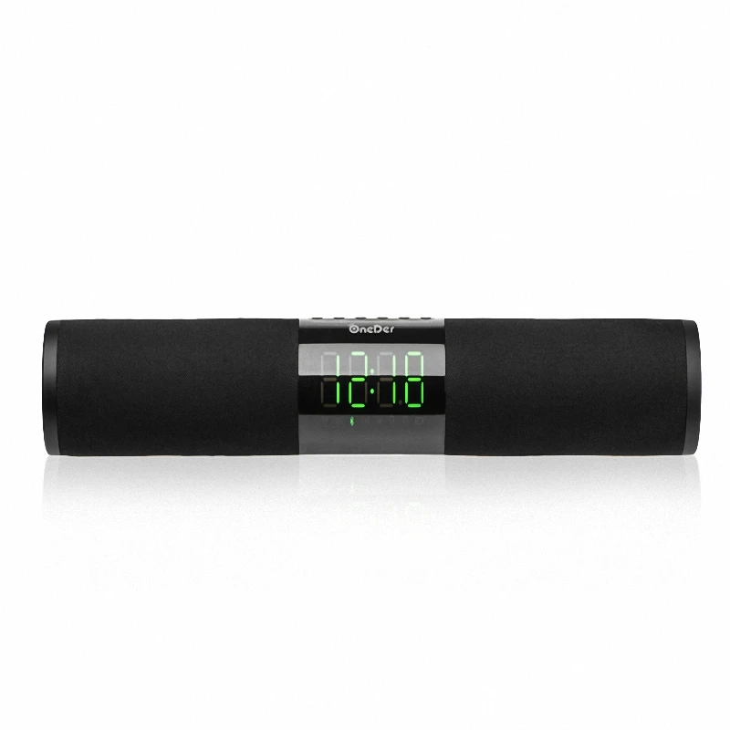 

OneDer V01 Built-in Clock Screen Bluetooth Speaker Phone Holder/Alarm Multifunction Wireless Speaker