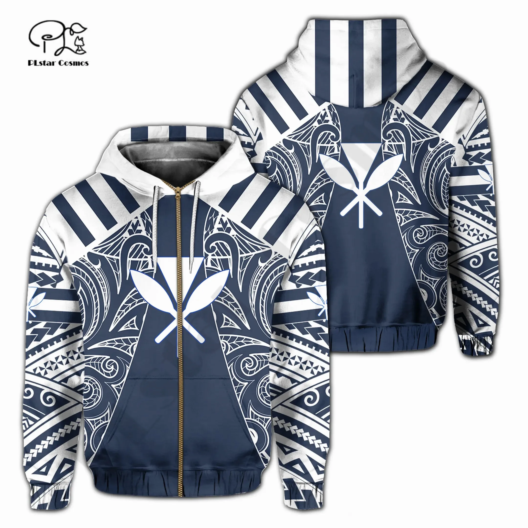 PLstar Cosmos 3Dprint Newest Hawaii Kanaka Football Victor Harajuku Streetwear Causal Unique Unisex Hoodies/Sweatshirt/Zip Q-1