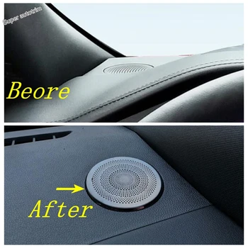 

Lapetus Dashboard Stereo Speaker Audio Sound Loudspeaker Cover Trim 2 Pcs Fit For Ford Escape / Kuga 2020 Accessories Interior