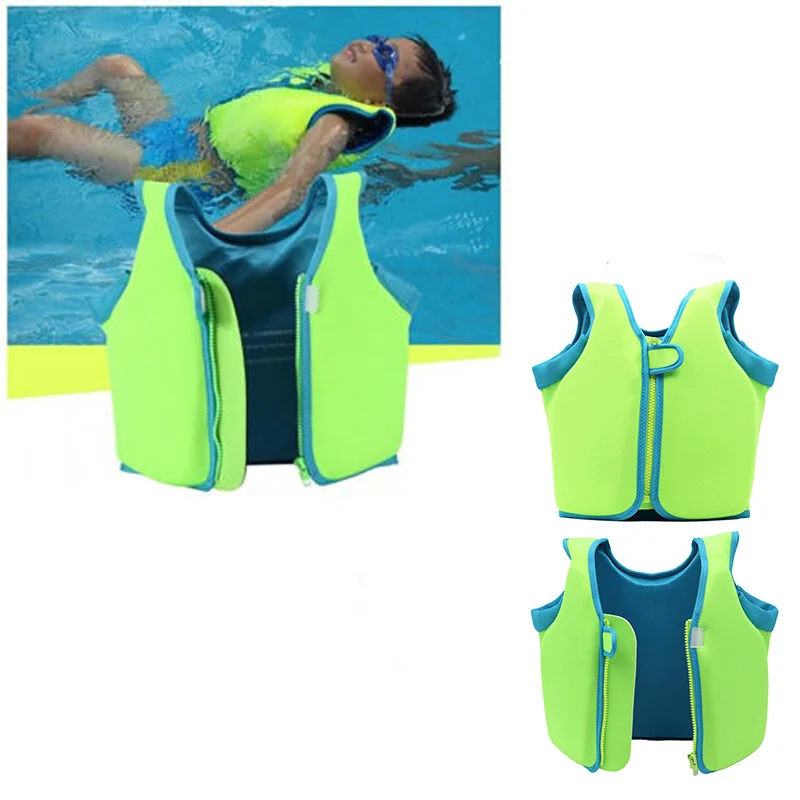 Details about   Kids Life Jacket Floating Vest Child Swimsuit Floating Ring Water Swimming Vest 