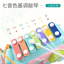 Младенец-в-игрушке пианино игрушка 8 месяцев дети Октава стук ударный инструмент неэффективный