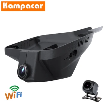 

Kampacar Dashcam PT02-D For Peugeot 408 II MK2 308 Allure black roof 2013 To 2020 Y Wifi Car Dvr Dual Dash Camera Auto Two DVRs