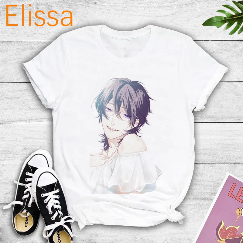 Yarichin Club Japanese Anime Aesthetics T Shirts Women's T-shirt Short Sleeve Female Tops Tees Harajuku Vogue Vintage Streetwear