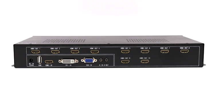 YD-TV09 3x3 2x4 4x2 видео настенный контроллер HDMI+ VGA+ DVI+ USB светодиодный/ЖК-дисплей Поддержка вращения на 180 градусов комбинированный процессор 3x3 3x1 4x1