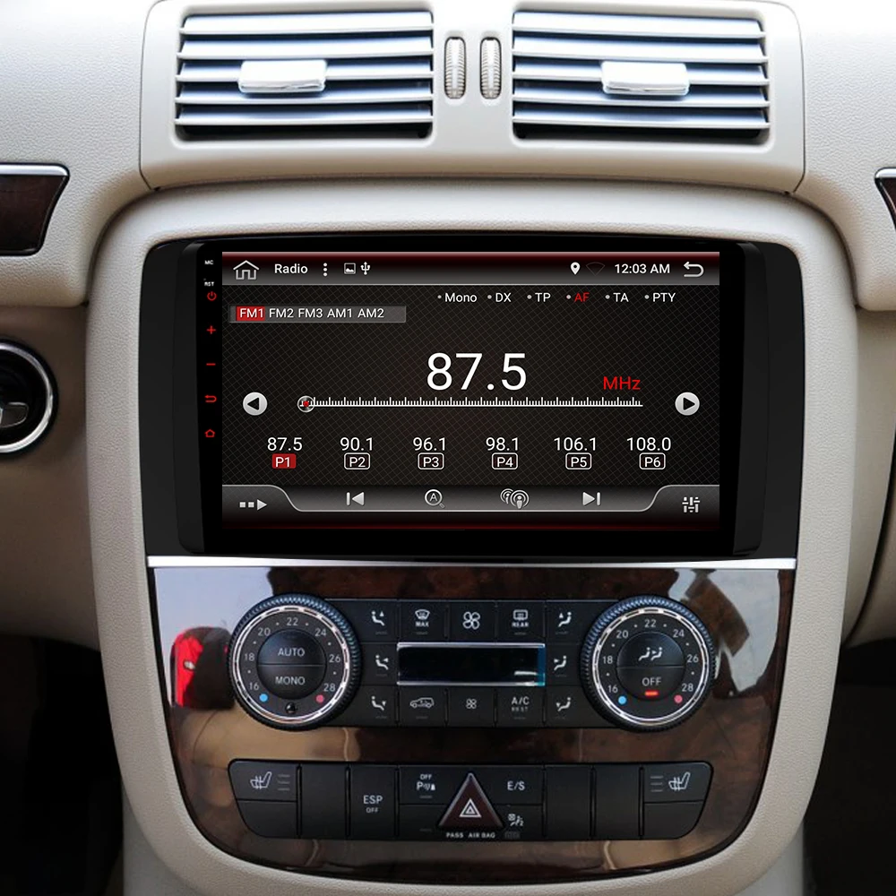 1024*600 Octa Core Android 9 0 автомобильный DVD для Mercedes Benz AMG/R Class W251 R280 R300 R320 R350 GPS Радио стерео 4
