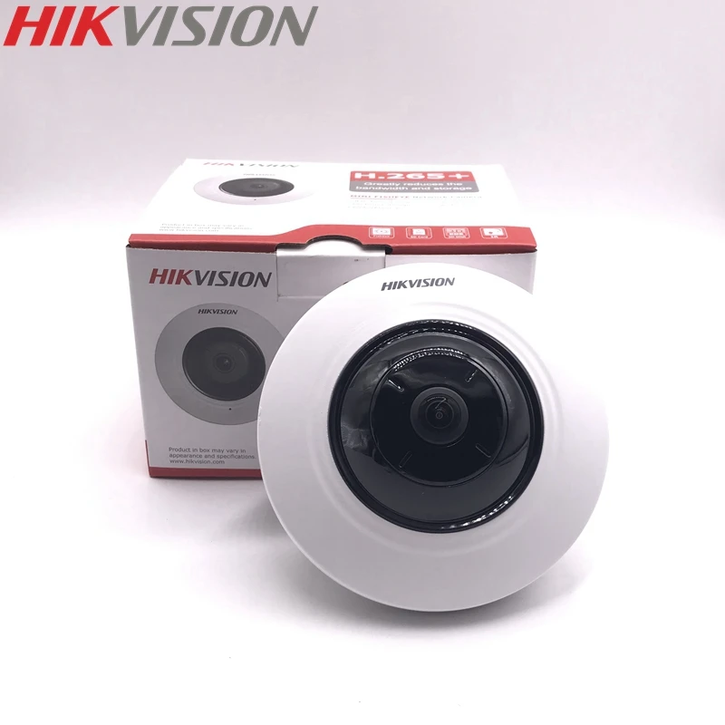 HIKVISION 5MP рыбий глаз камера DS-2CD2955FWD-IS международная версия IP камера H.265+ PoE поддержка EZVIZ Hik-подключение