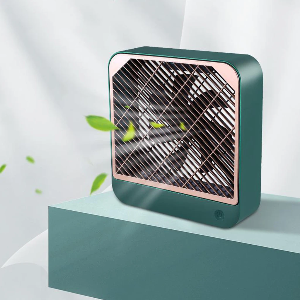 USB DC 5V Desk Table Fan 2 Speeds Quiet Electric Personal Cooling Fan Enhanced for Home Office Outdoor Kithen BBQ