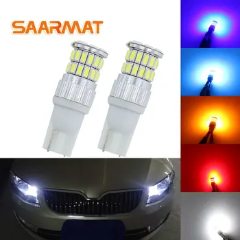 

2x Clearance Lights T10 W5W Car LED Turn Signal Bulb Auto Parking Reverse Brake Lamp For skoda superb octavia a7 a 5 2 fabia