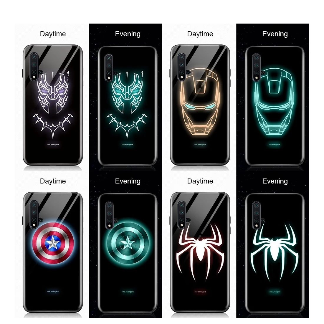 Чехол для Huawei Nova 5 Pro 5T 5i 7i P20 lite 2019 светящийся в темноте чехол накладка из