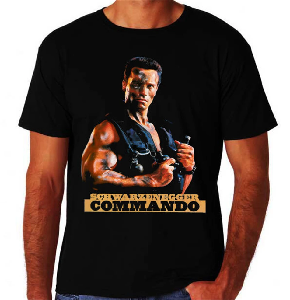 Commando movie t shirt Clearance