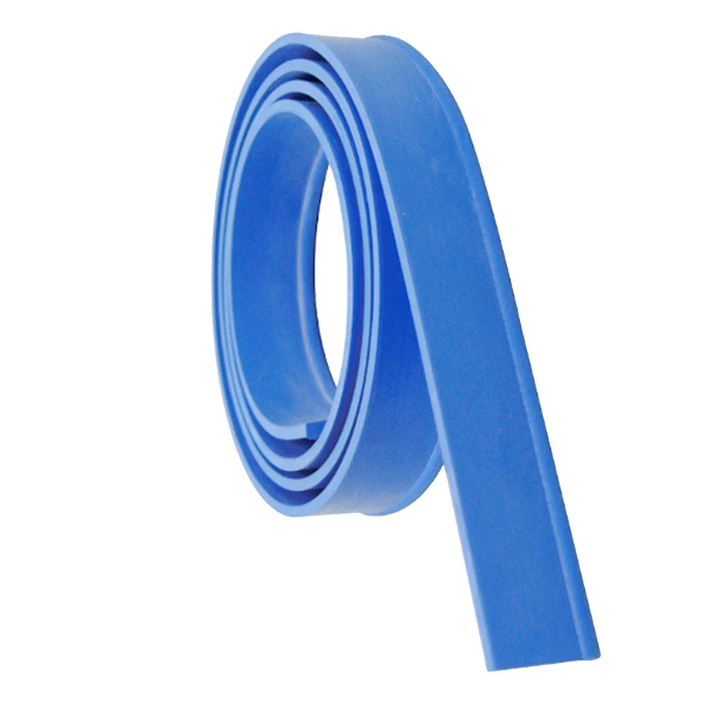 41 inch Squeegee Rubber Blade Replacement for Glass, Mirror, Shower, Auto, Car Windows -Blue