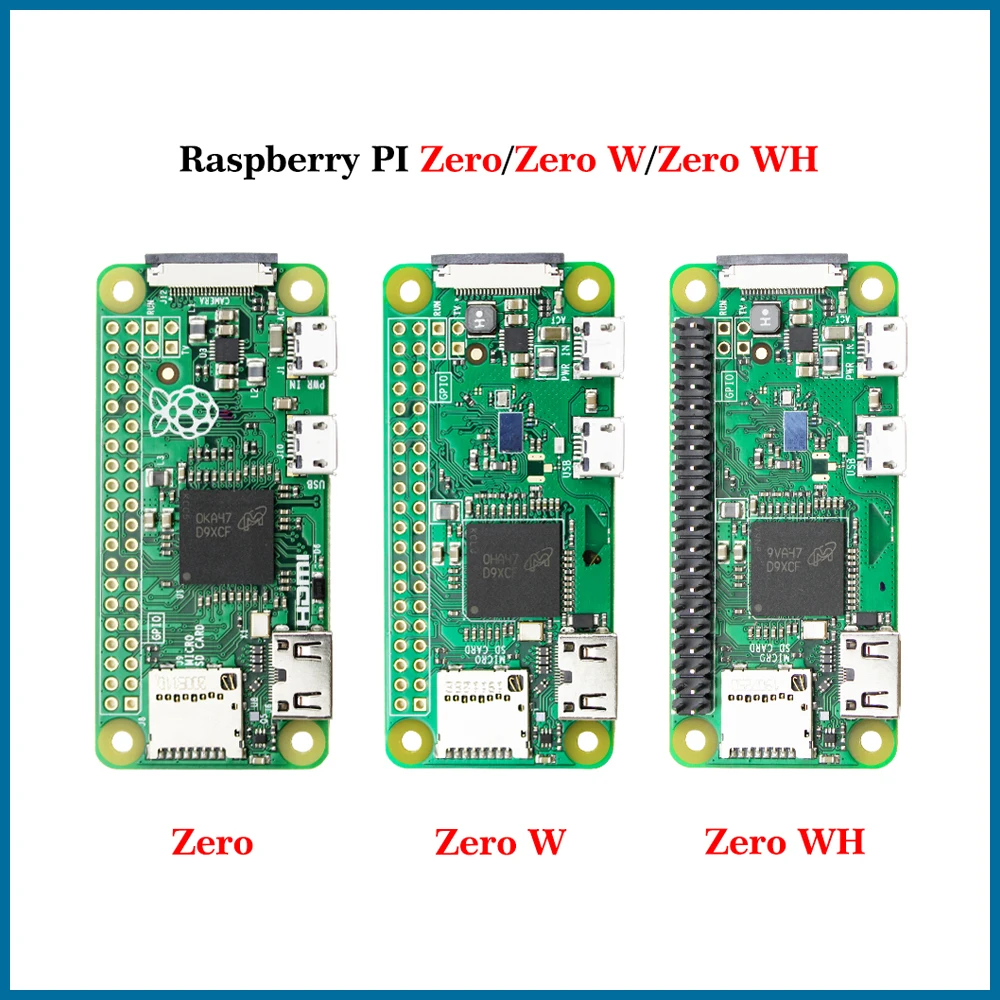 S Робот Raspberry Pi ZERO/ ZERO W/ZERO WH WIFI bluetooth плата с 1 ГГц ЦП 512 МБ ОЗУ Raspberry Pi ZERO Версия 1,3 RPI59