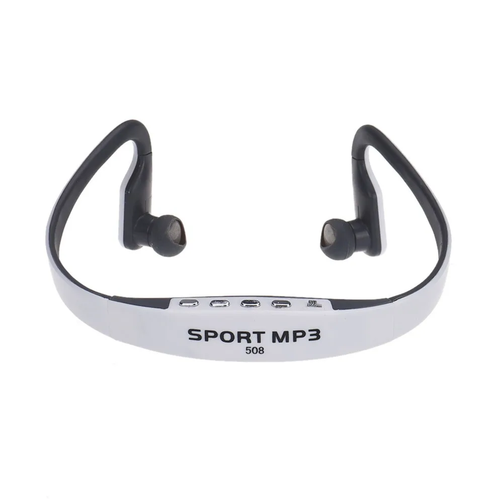 Sports Earphones Wireless Running Playing Outdroor Headphone MP3 Music Player Headset Card FM Stereo Radio Function Earphone | Электроника
