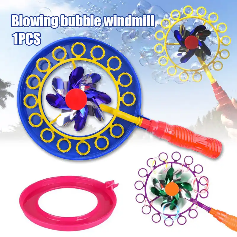 windmill bubble wand