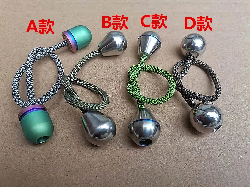 EDC alliage de titane Begleri fidget jouet perles d'inquiétude compétence  doigt