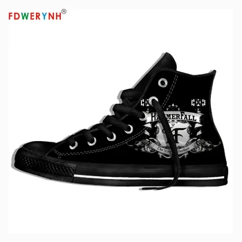 

Black Hammer Fall Band Most Influential Metal Bands of All Time Mens Casual Shoes Fashion Cool Street Breathable Canvas Shoes