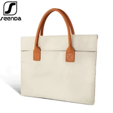 SeenDa сумка для ноутбука рукав 13,3 14 15 15,6 дюймов Сумка для ноутбука Macbook Air Pro 11 13 15 Dell xiaomi huawei ручка сумка водонепроницаемый