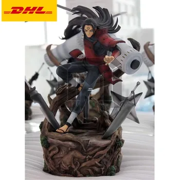 

13" NARUTO Statue Senju Hashirama Bust Shodai Hokage Full-Length Portrait Shinobi no Kami GK Action Figure Toy BOX 34CM V492