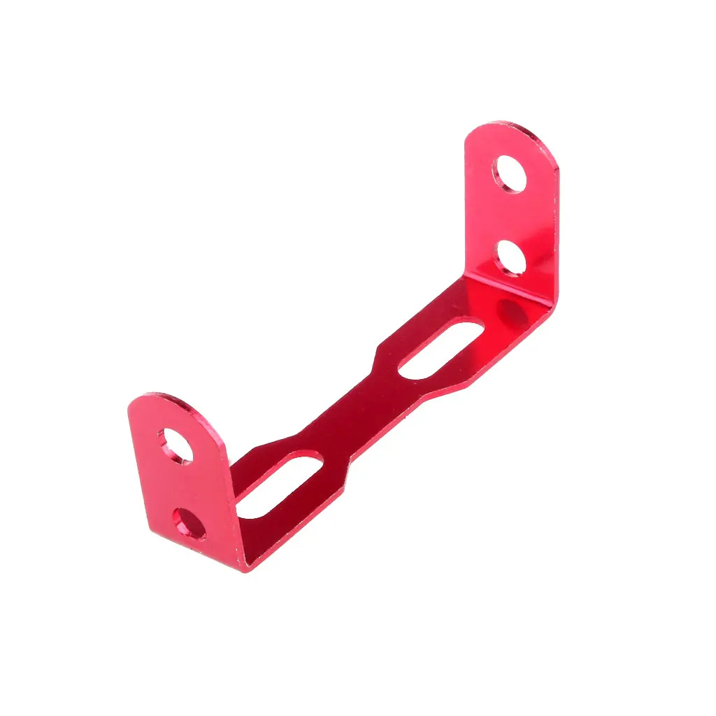 Red Adjustable Number License Plate Bracket Frame Holder For Motorcycle