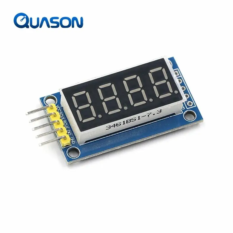 Module d'affichage de LED Tube numérique 4 Bits quatre séries pour pilote Arduino 595 ► Photo 3/6