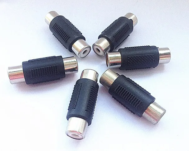 RCA с разъемом «тюльпан» через разъем Lotus Female-Female Plug RCA Audio Lotus on Plug