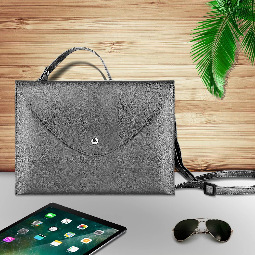 AIYKEXIN универсальная сумка на плечо для планшета для iPad 9,7 Mini 4 5 чехол из искусственной кожи водонепроницаемая сумка для Pro10.5 Air3 чехол