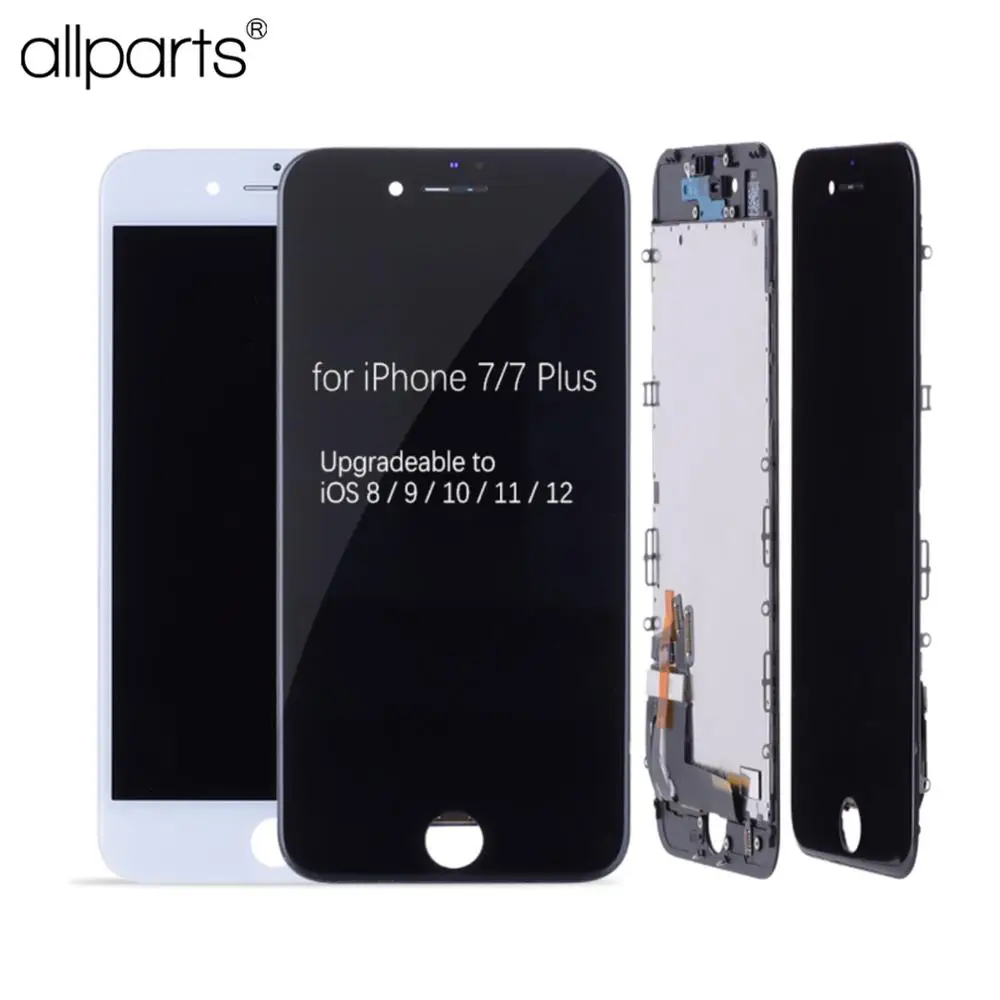Продажа AAA OEM Дисплей для iPhone 7 font b LCD b font iPhone 7 Plus в сборе с тачскрином на рамке черный белый