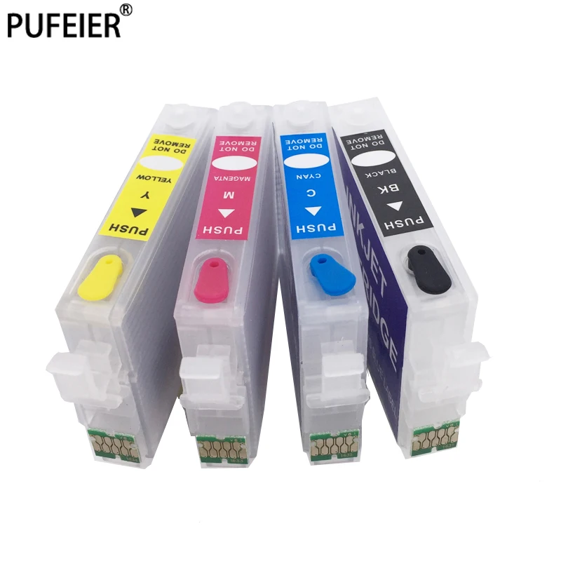 Картридж 16XL T1621 T1631 T1634 многоразовый набор для Epson WF-2010W WF-2510 WF-2520NF WF-2530 WF-2540WF WF-2750DWF