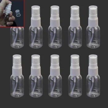 

Lot 10pcs 30ml Empty Spray Bottle Travel Plastic Perfume Atomizer Pump Bottles