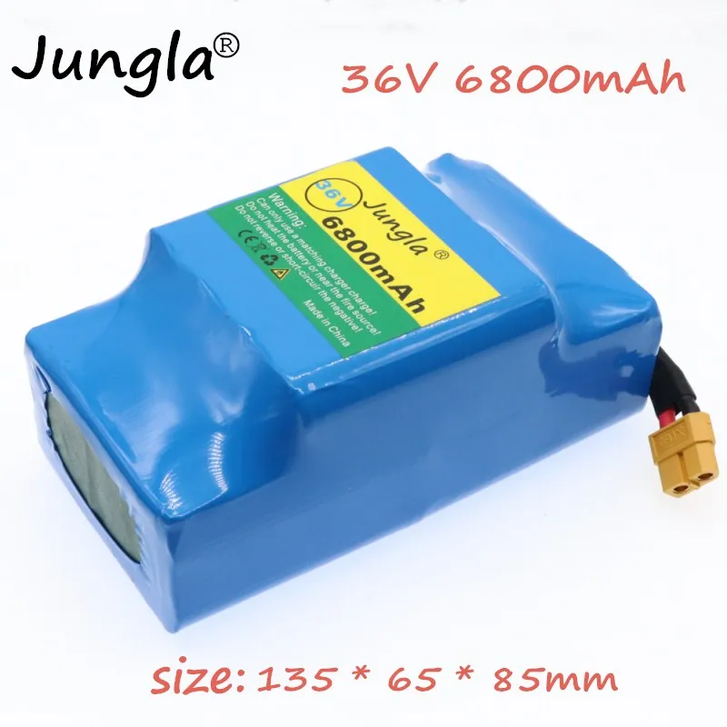 

36V 6.8AH 6800mAh with high energy flow 2 wheels 10S2P Electric balancing scooter lithium battery for self balancing Fit 6.5
