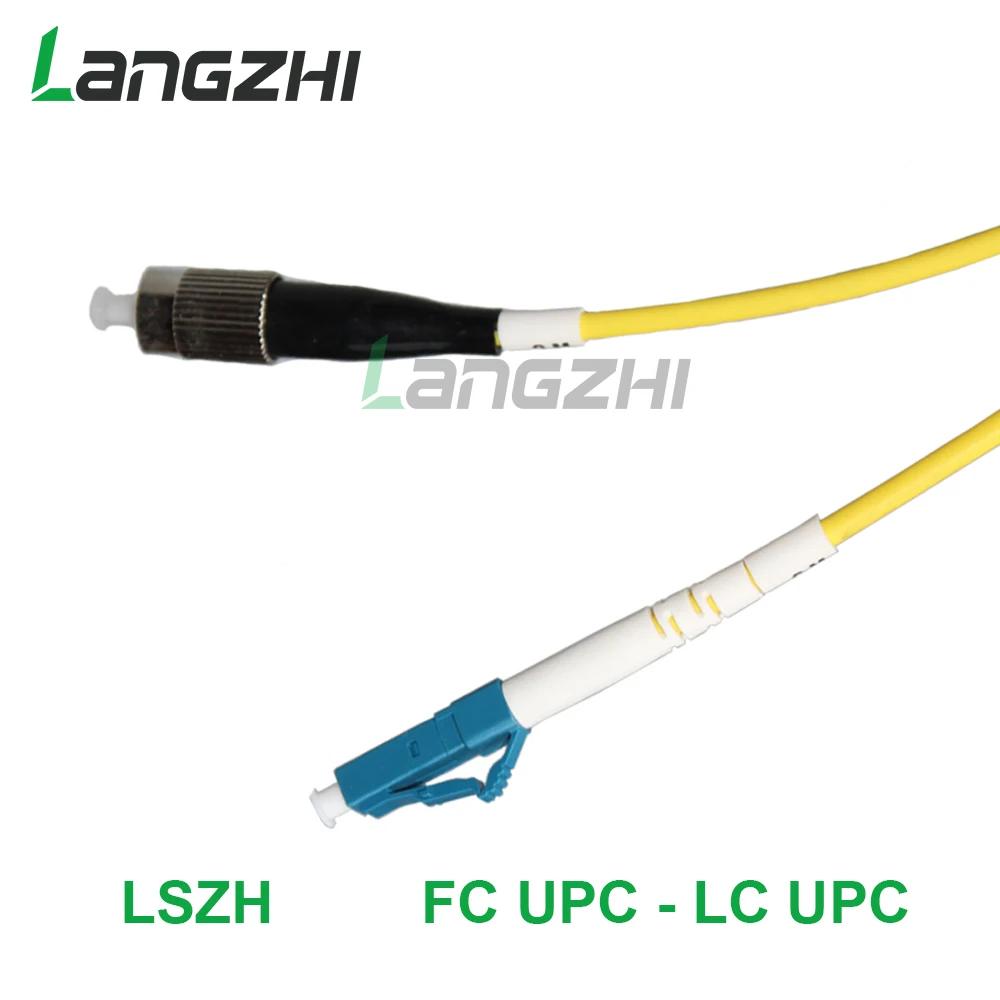 3 м волоконно оптический патч кабель один режим Sm G657a1 lszh (1 FC/UPC к LC/UPC) маршрутизатор