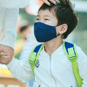 

Boy Girl Cotton Kid Smoke PM2.5 Mask Children's Mouth Mask Face Mask Pollution Mask Filter Mask and Filters For 6-12 Years Old