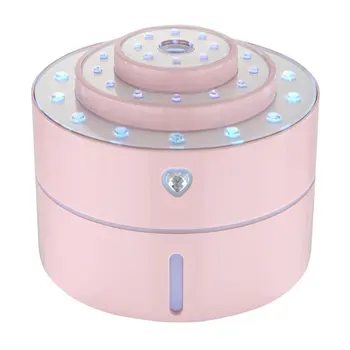 

Small Desktop Office Mute Colorful Night Light Rhinestone Humidifier Creative Practical Rhinestone Humidifier