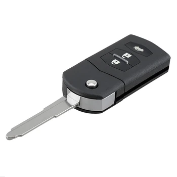

Car Smart Remote Key 3 Button 43hz with 80 Bit 63 Chip Fit for MAZDA SKE126-01