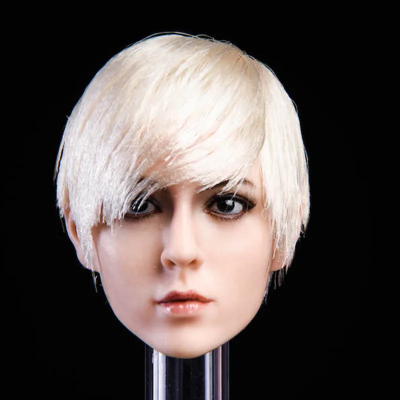 

1/6 Scale Asian Chinese Beauty Head Sculpt PVC Suitable For Female Body YMT016 Model Christmas Gift Toy BOX Yellow Black Ver.