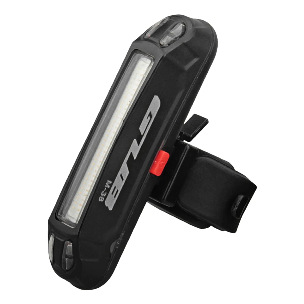 

Bike Bicycle light LED Taillight Rear Tail Night Safety Warning Cycling Portable Light 7 Lighting Effects 100LM USB Rechargeable