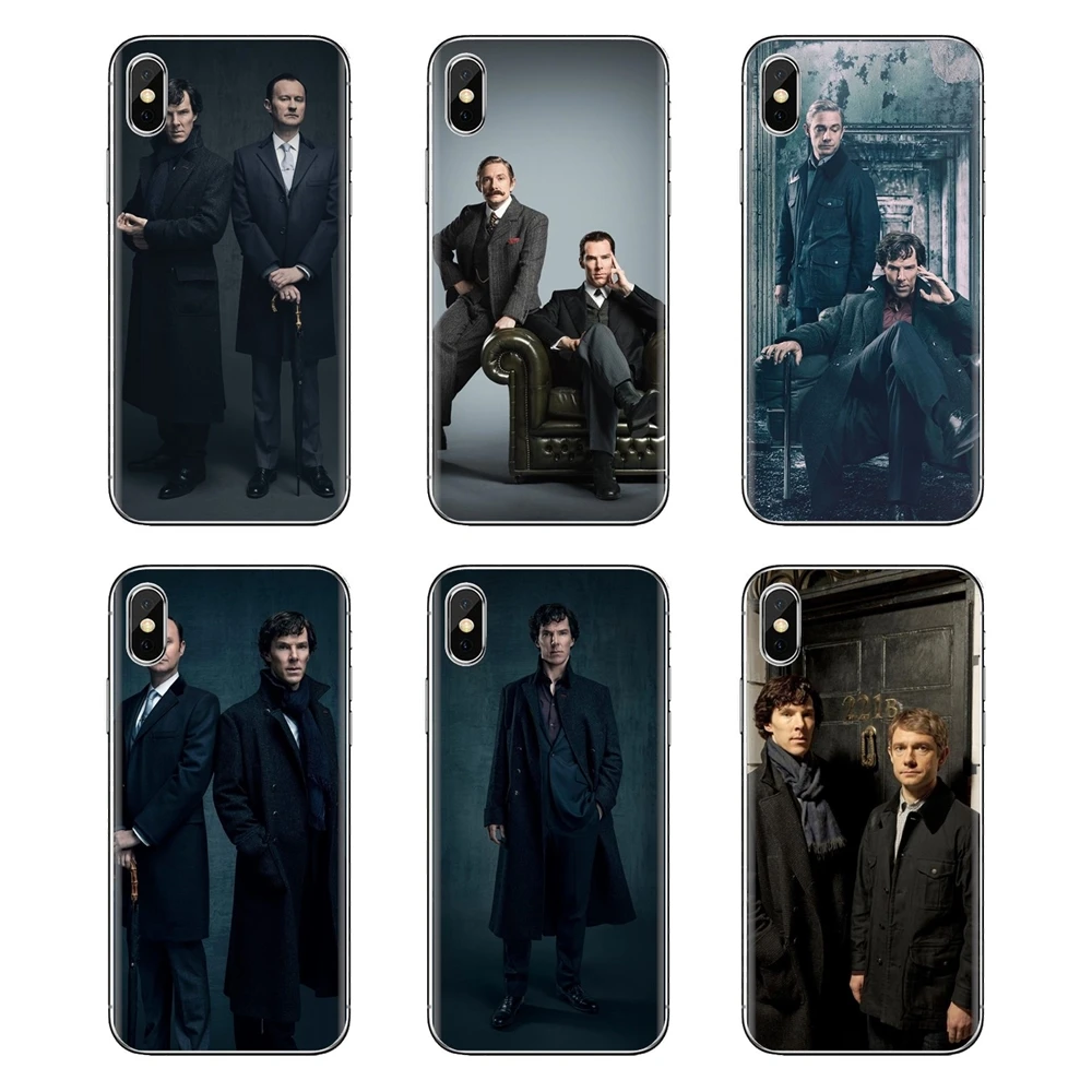 Soft Transparent Cover Bag Sherlock Season 4 For Huawei P Smart Y6 P8 P9 P10 Plus Nova P20 Lite Pro Mini 2017 SLA-L02 SLA-L22 2i |