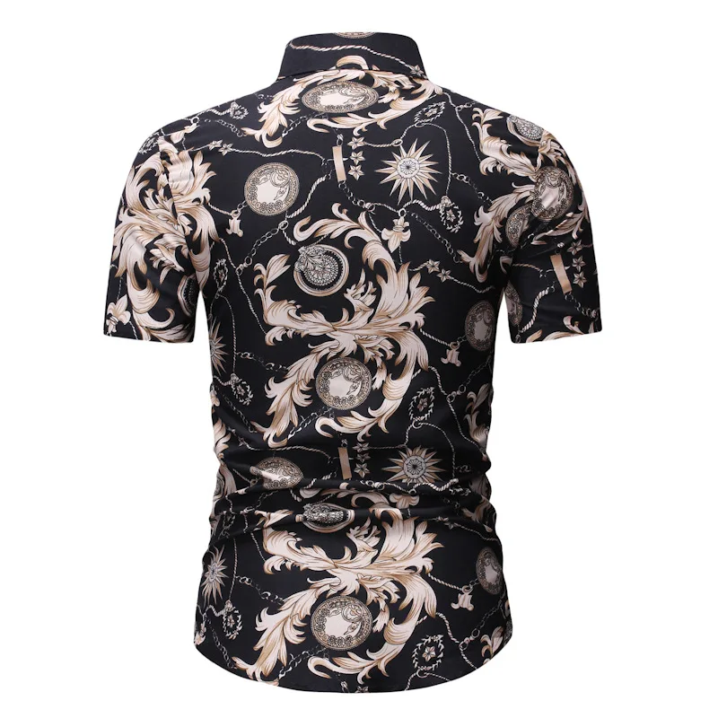 Short sleeved Shirt Man Men s Shirt Short sleeved Shirt Man Printed Shirt Man Blouse Man 3