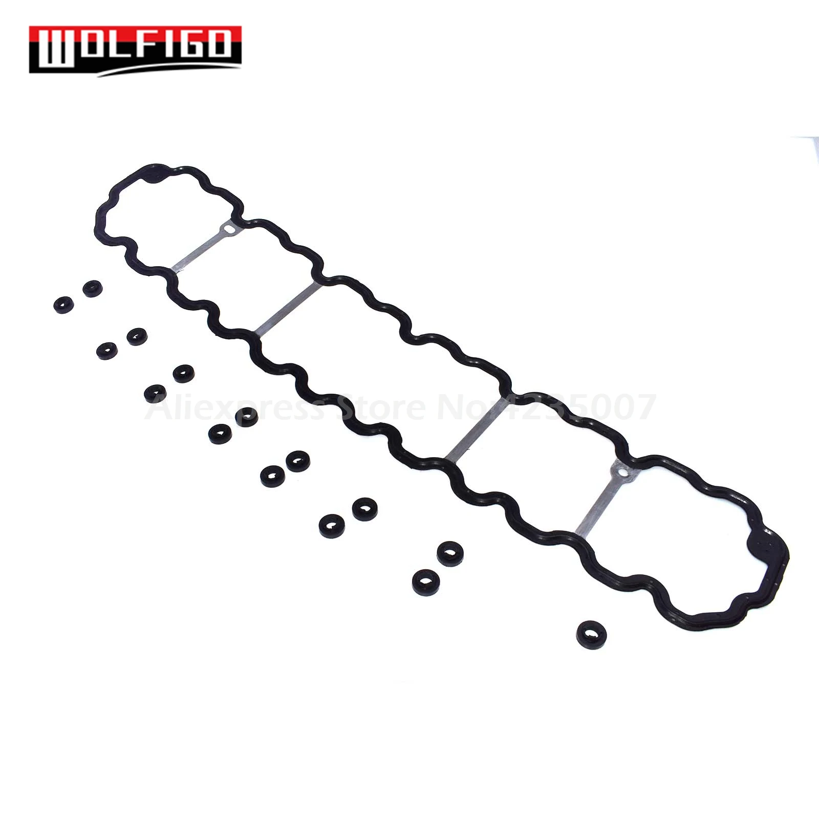 WOLFIGO комплект прокладок клапанной крышки для Cherokee Wrangler 4.0L L6 Jeep Grand 53020758AC, 11127501304, 11 12 7 501 304