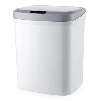 

Rechargeable Type 15L Automatic Sensor Smart Trash Can Waterproof for Living Room Kitchen Garbage Bucket