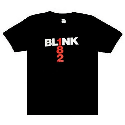 BLINK 182 RED CROSS Music футболка в стиле панк-рок S-M-L- XL -XXL NEW |