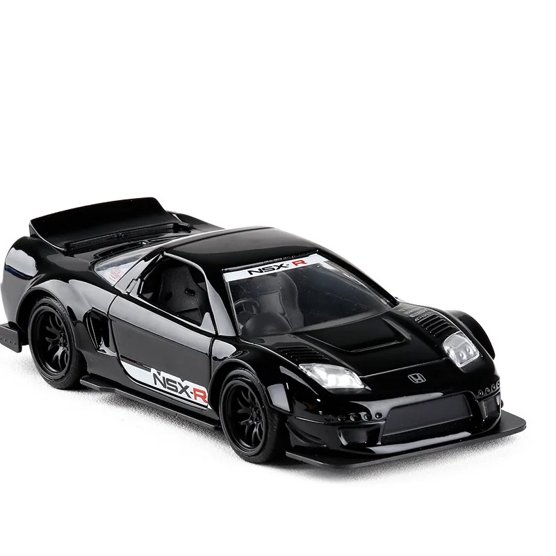 1:32 Honda NSX-R Nissan Skyline Subaru WRX STI литой модели автомобиля без коробки - Цвет: Honda NSX-R black