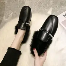 Новинка; сезон осень; женская модная удобная замшевая Повседневная обувь; женские лоферы; обувь на плоской подошве