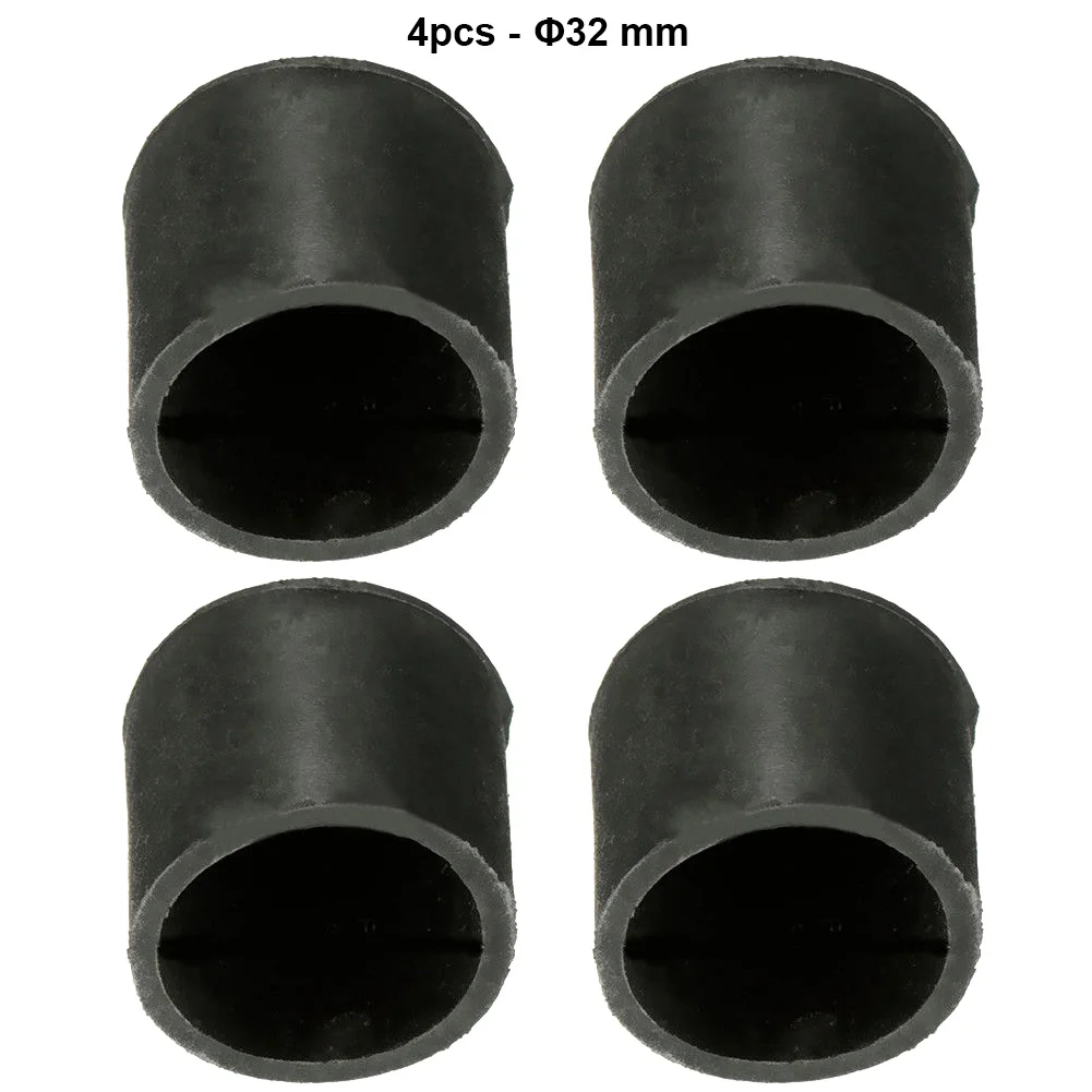 32mm 4 шт./компл. резиновый протектор шапки и устойчивая к царапинам Крышка для стола стульев мебельные ножки THIN889 - Цвет: 32mm