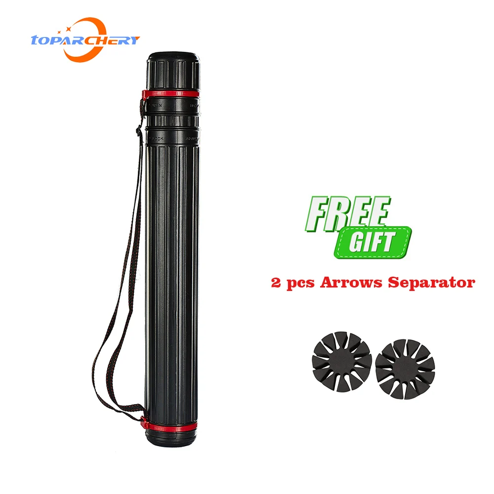 Archery Arrow Case Carrier Quiver Tube with free gift 2 EVA Foam Arrow Protection Racks Holders Hunting Accessories Outdoor