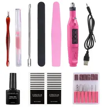 Акриловый набор для маникюра, набор для наращивания ногтей, акриловый набор для маникюра, инструменты для маникюра, акриловый набор для маникюра