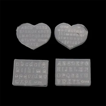 

2Pcs 3mm Small Size Numbers Letters Mold Pendant Resin Silicone Molds Resin Message Fillings Making Jewelry Making Tools