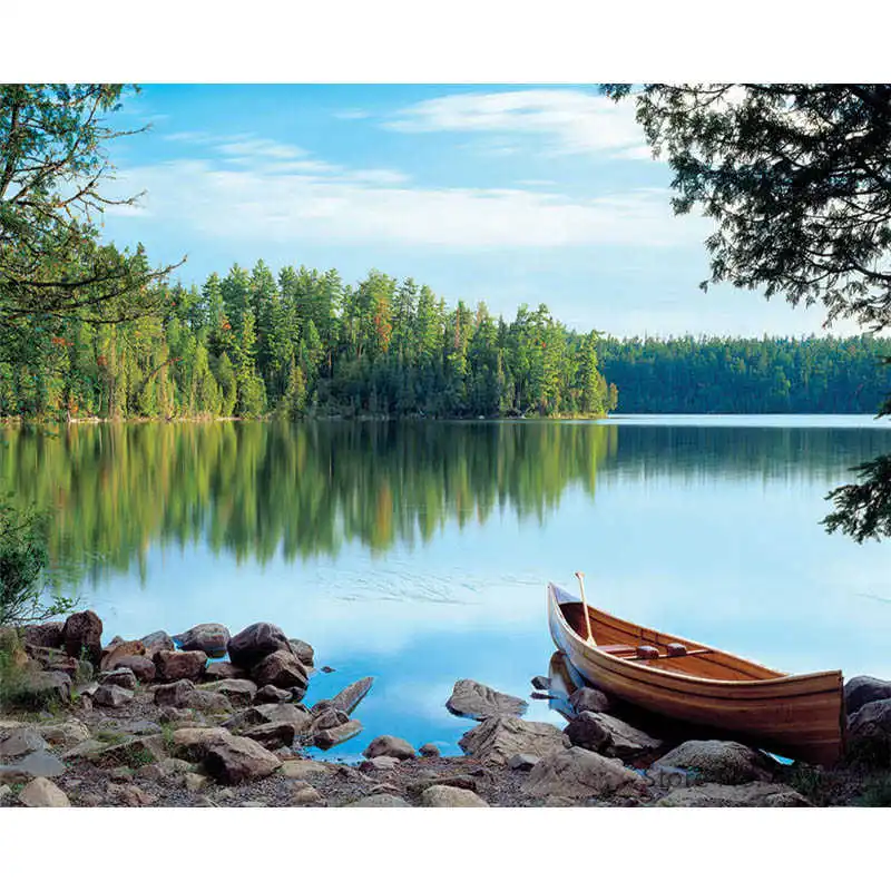 

Painting By Numbers Frameworks Coloring By Numbers Home Decor Pictures Landscape Ship Boat Decorations RSB8321