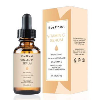 

ECO finest vitamin C liquid VC hyaluronic acid hydrating firming essence Whitening 60ml Skin Care TSLM1