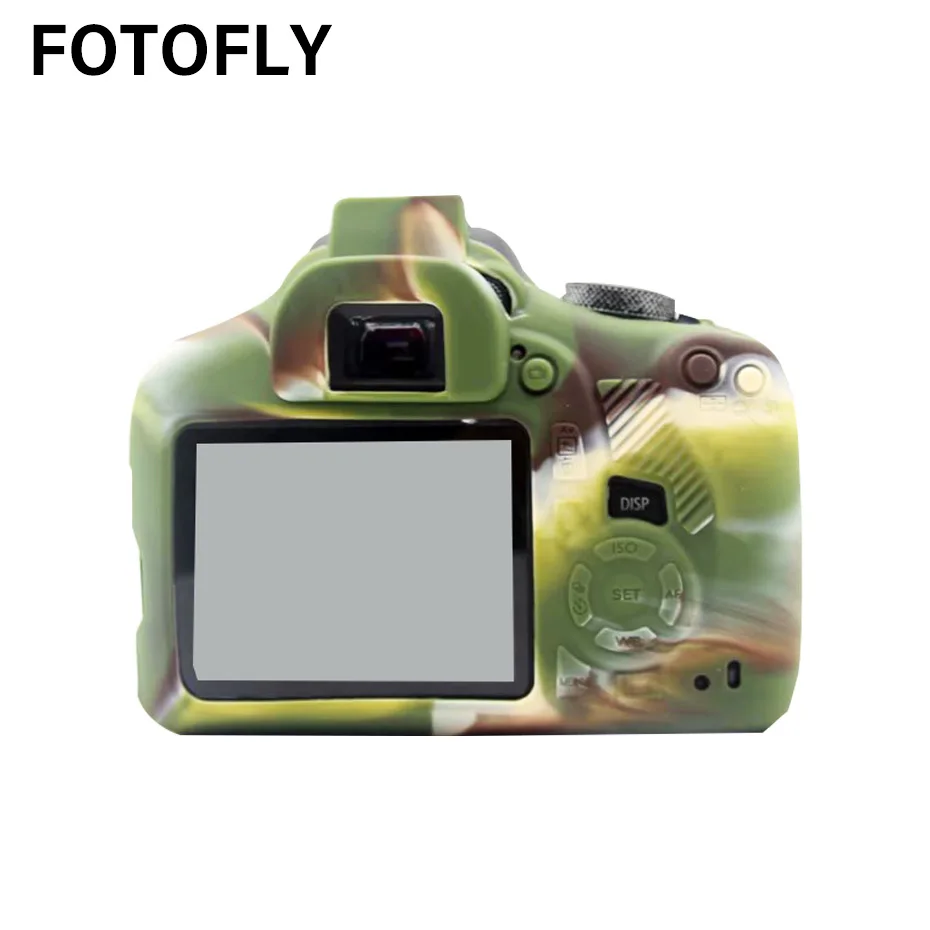 FOTOFLY сумки для камеры чехол для Canon EOS 1300D 1500D мягкий силиконовый резиновый чехол для Canon 1300D 1500D защитные аксессуары для камеры